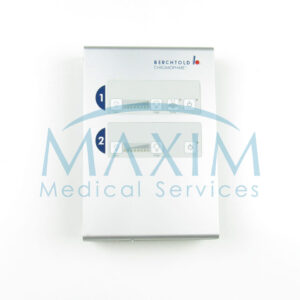 LHP1BTE201 - 2 Berchtold Chromophare E-Series Dual Flush Mounted Wall Control without Communication Interface