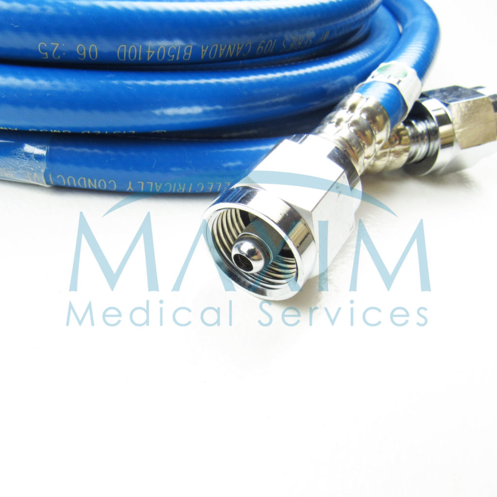 Amico Nitrous Oxide Female DISS / Female DISS Gas Hose, 20' Maxim Medical