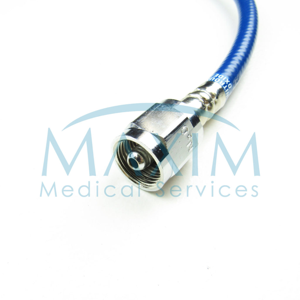 Amico Nitrous Oxide Female DISS / Female DISS Gas Hose, 3' Maxim Medical