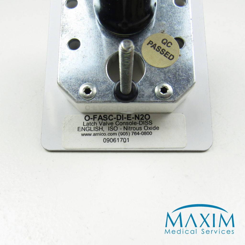 Amico Nitrous Oxide DISS Latch Valve Maxim Medical