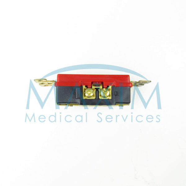ELP1NS0426 (3) Cooper Square Face Hospital Grade Red Electrical Outlet
