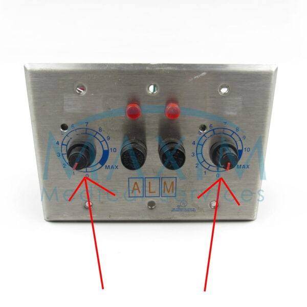 SLP1AL5111 (4) ALM PRC Wall Control Knob