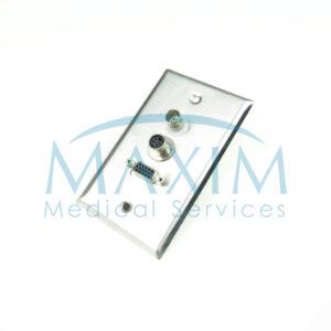 SHP1NS1004 (1) One Gang VGA / BNC / S-Video Cover Plate, 5-Pack