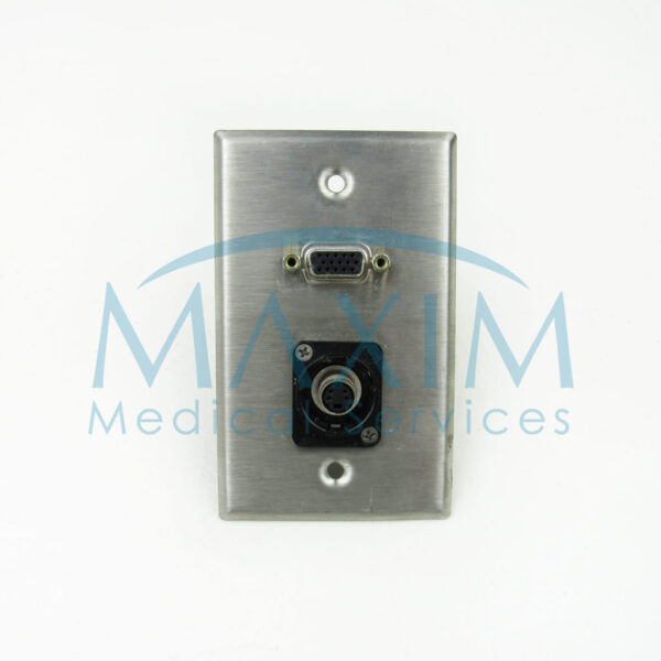 SHP1NS1005 (2) One Gang S-Video / VGA Cover Plate, 5-Pack