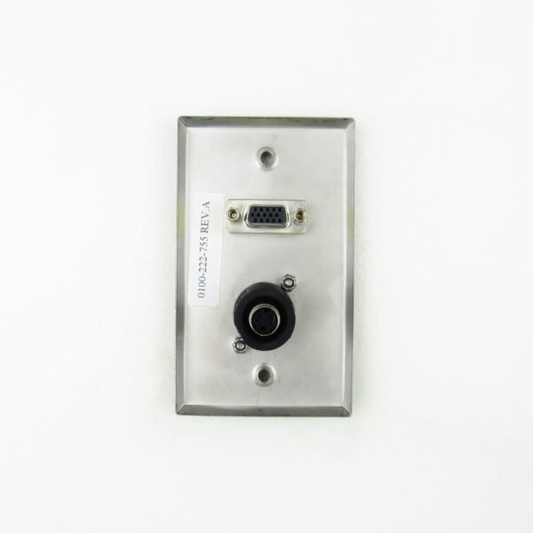 SHP1NS1005 (3) One Gang S-Video / VGA Cover Plate, 5-Pack