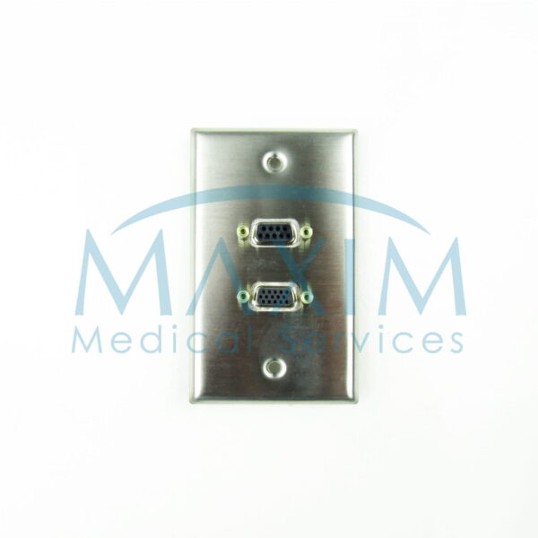 SHP1NS1009 (1) One Gang VGA / DB9 Cover Plate, 5-Pack