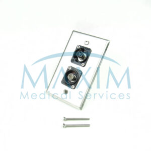 SHP1NS1015 (1) One Gang S-Video / BNC Cover Plate, 5-Pack