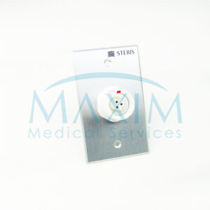 SHP1NS1021 (1) Steris One Gang Fiber and Monitor Power Cover Plate