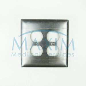 SHP1NS2001 (1) Two Gang Quadruple Electrical Outlet Cover Plate, 5-Pack