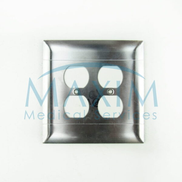 SHP1NS2001 (2) Two Gang Quadruple Electrical Outlet Cover Plate, 5-Pack