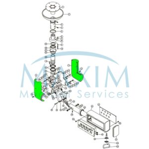 BAP1MA1188 - 1 Maquet Modutec Light Arm Cover