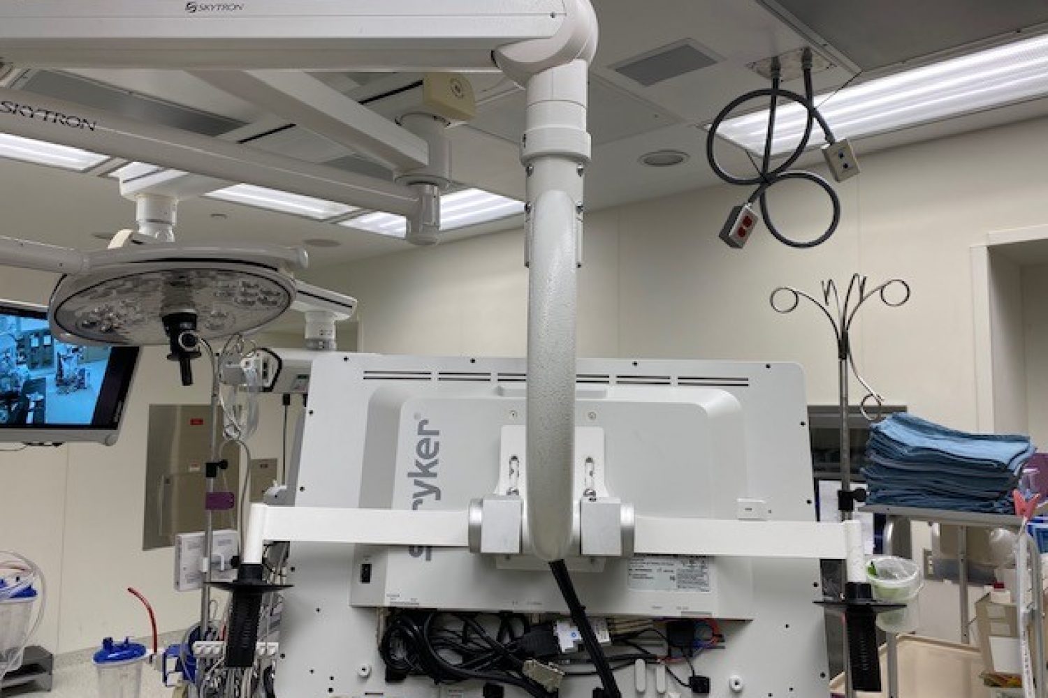 Skytron Spring Arm Replacement at Athens Regional Medical Center