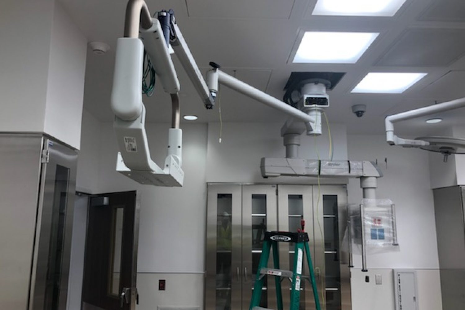 Stryker Boom and Light Installation at Piedmont Hospital